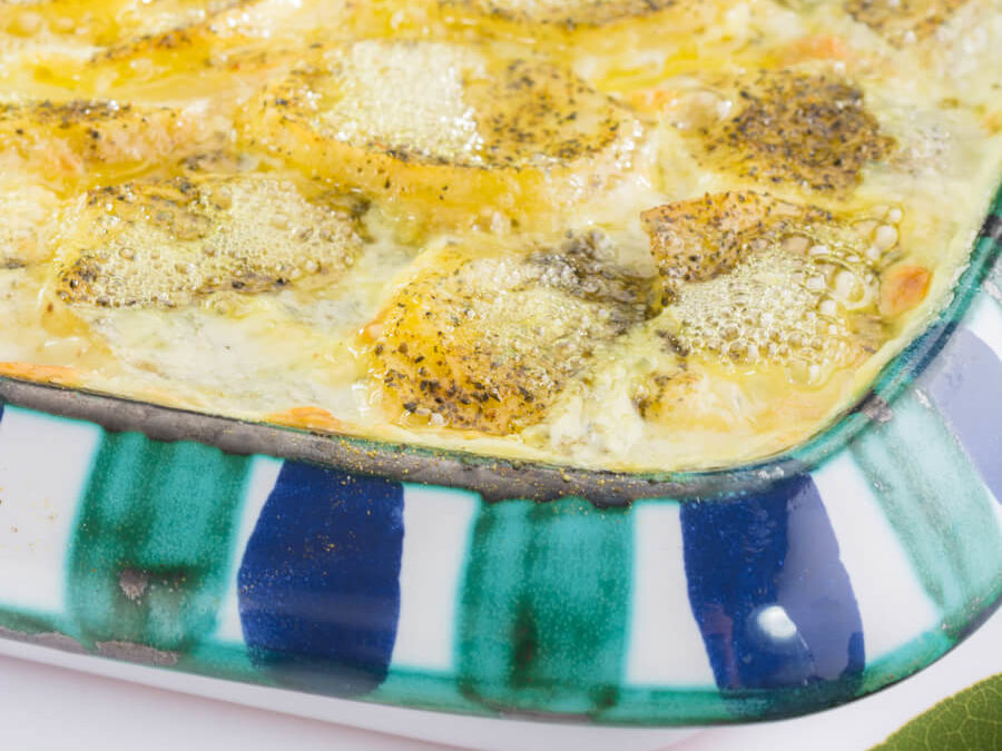 Gratin dauphinois parfumé à l’Antillais