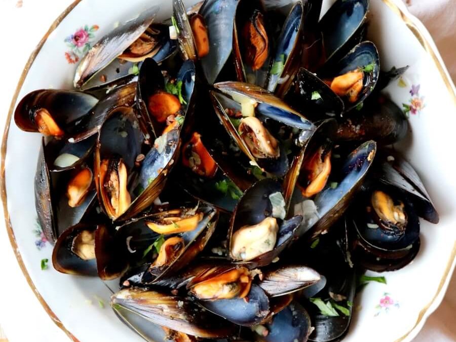 Les moules parfumées aux Algues Folles L’Antillais