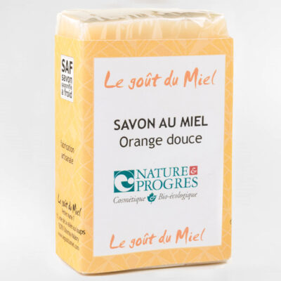 Savon au miel orange douce