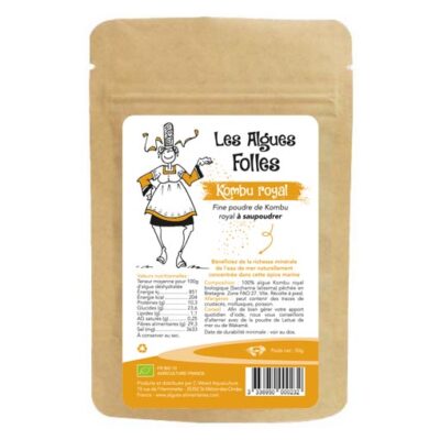 Algues Folles Kombu Royal 50g